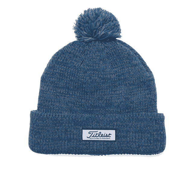 Pom Pom Winter Hat Heathered