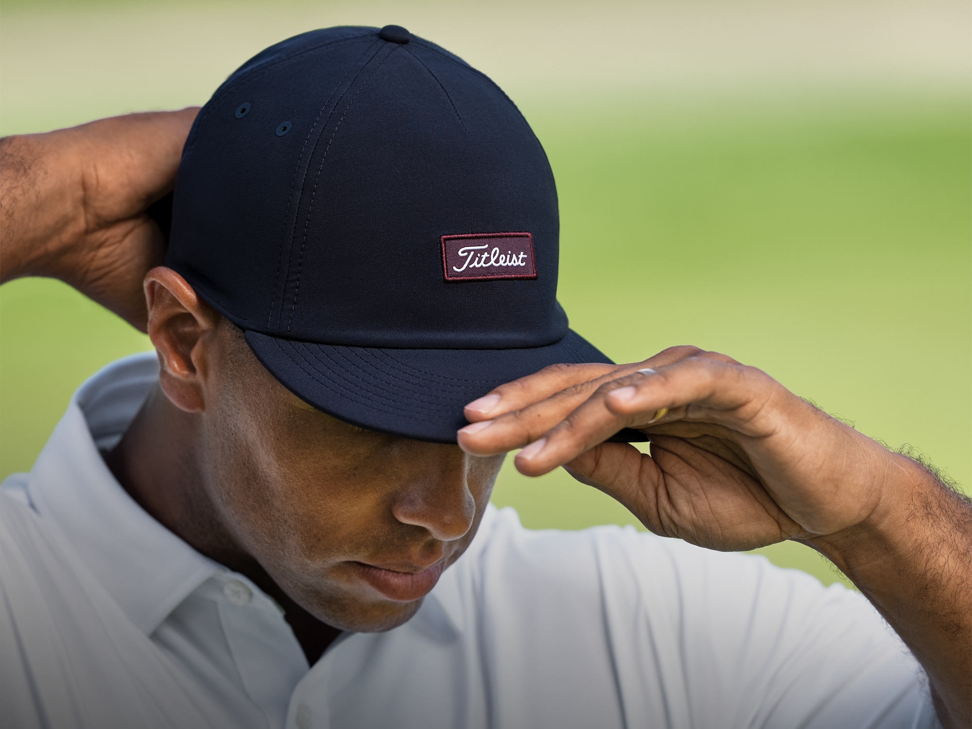 Casquette Titleist Mid South Club - Noir/Bleu - Réglable - Occasion