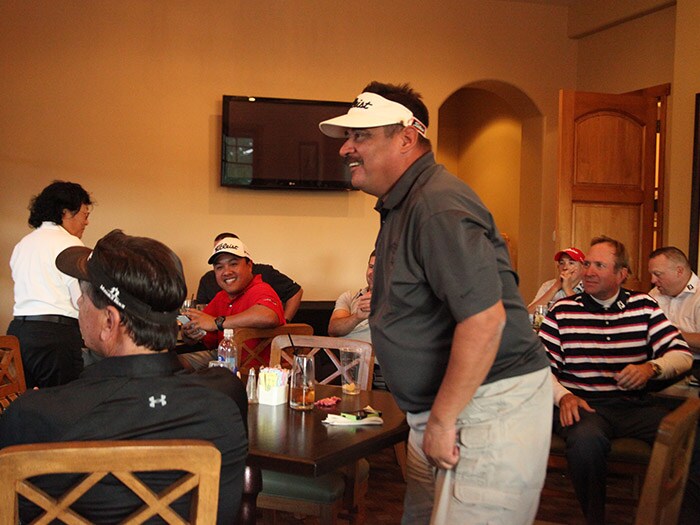 Manny F. was the lucky winner of a new custom...