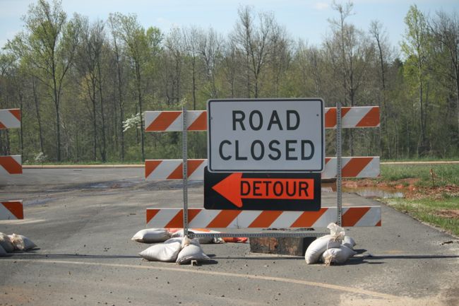 It didn't take us long to get lost