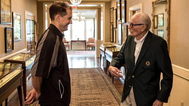 After spending a little time with Chick, we met...