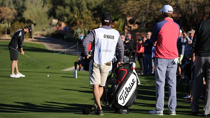 During the pro-am we caught up with one of our...