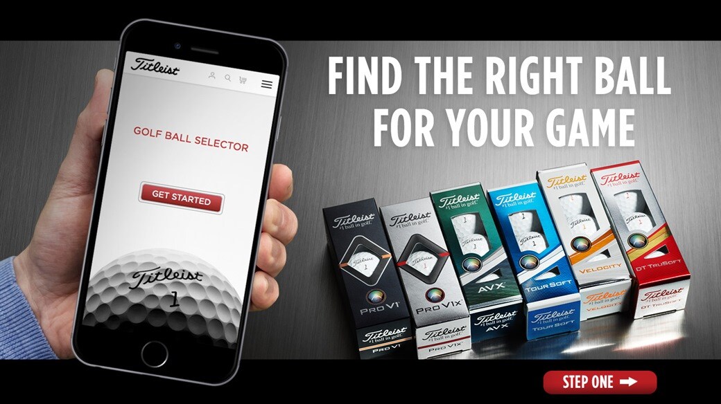 Titleist Golf Ball Selector Tool helps choose the best golf ball for you